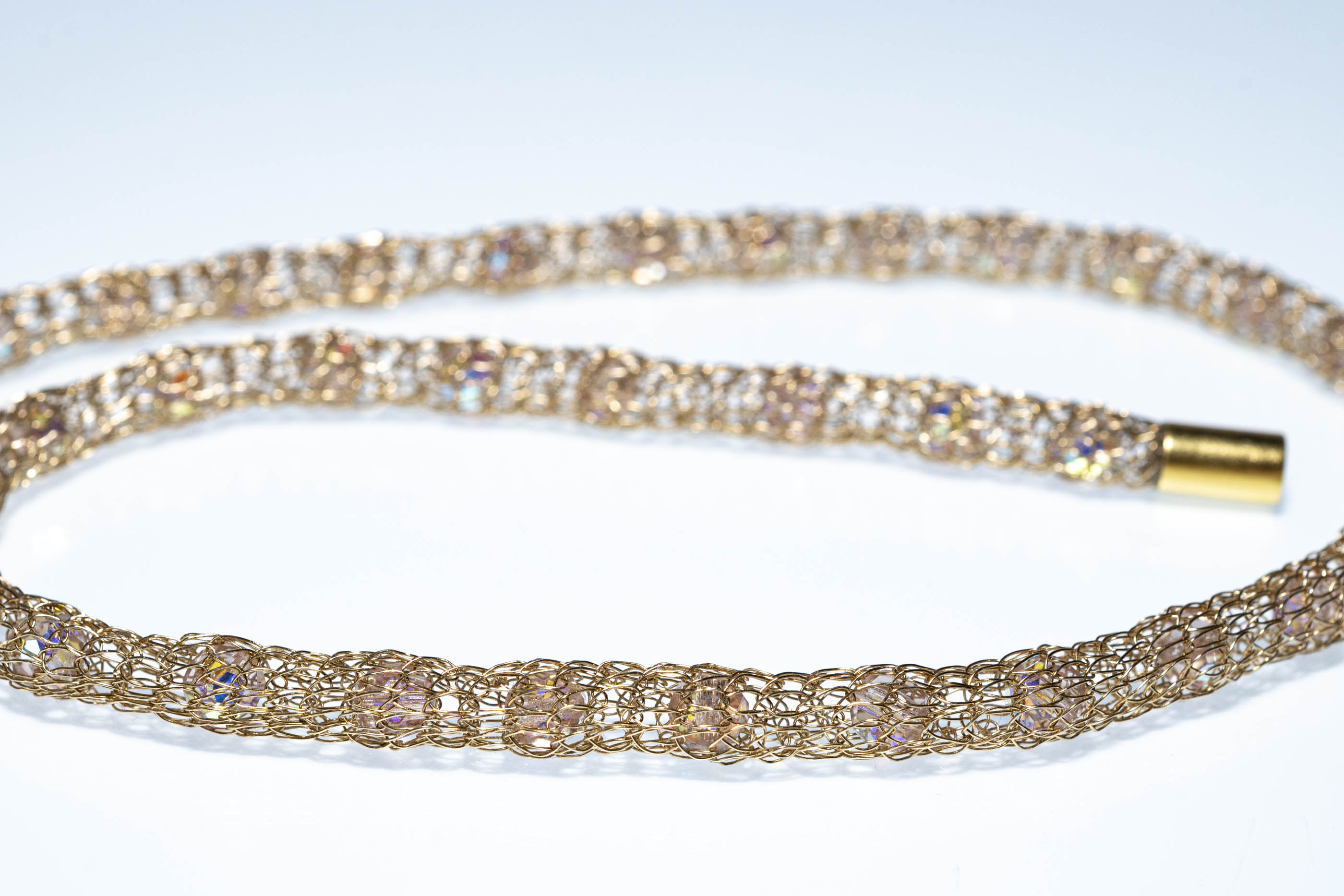 Kette goldfilled mit Steinen 18 2 2026 7