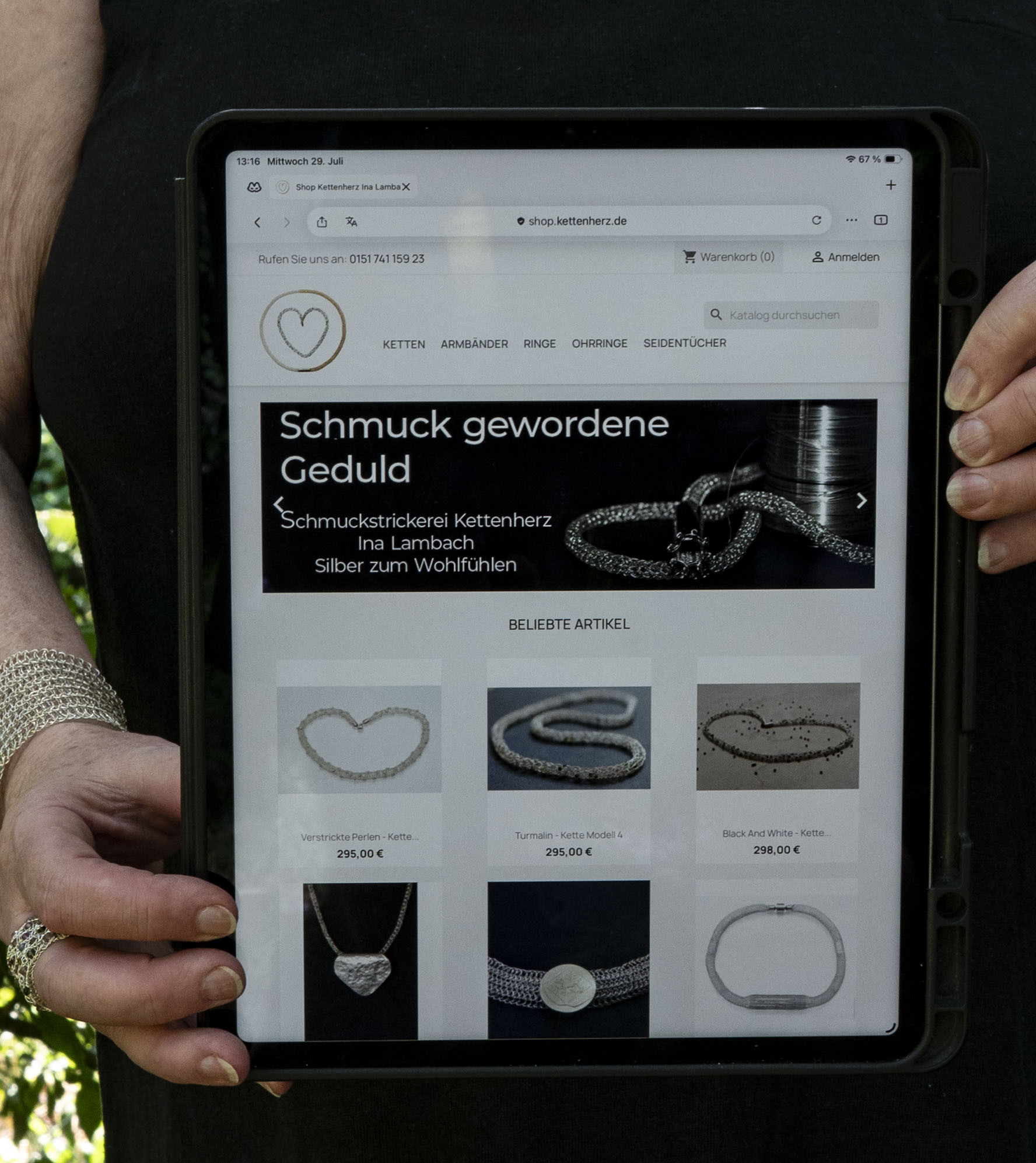 Shop Startseite gehalten 1 von 1